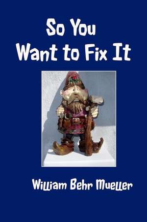 So You Want to Fix It de Mueller, William Behr