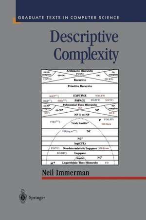 Descriptive Complexity de Neil Immerman