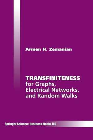 Transfiniteness: For Graphs, Electrical Networks, and Random Walks de Armen H. Zemanian
