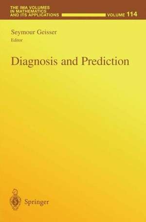 Diagnosis and Prediction de Seymour Geisser