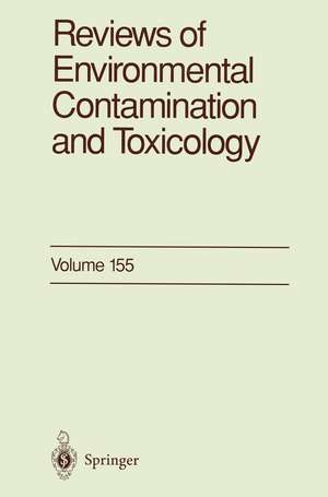 Reviews of Environmental Contamination and Toxicology de George W. Ware