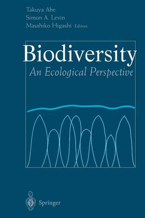 Biodiversity: An Ecological Perspective de Takuya Abe