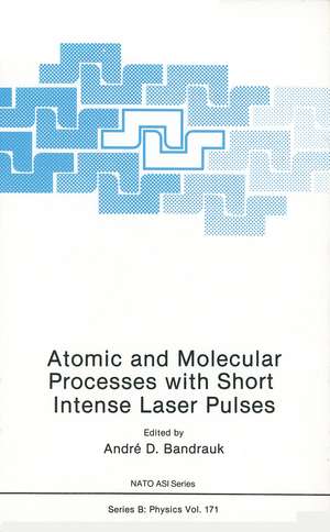 Atomic and Molecular Processes with Short Intense Laser Pulses de Andre D. Bandruk