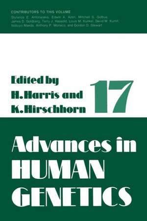 Advances in Human Genetics 1: Volume 17 de Harry Harris