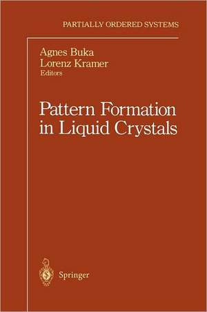 Pattern Formation in Liquid Crystals de Agnes Buka