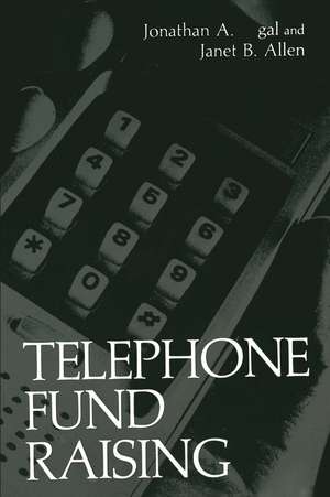 Telephone Fund Raising de Jonathan A. Segal