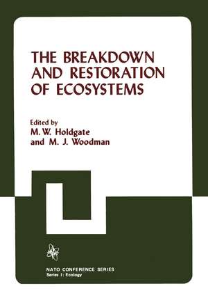 The Breakdown and Restoration of Ecosystems: Proceedings of the Conference on the Rehabilitation of Severely Damaged Land and Freshwater Ecosystems de M.W. Holdgate