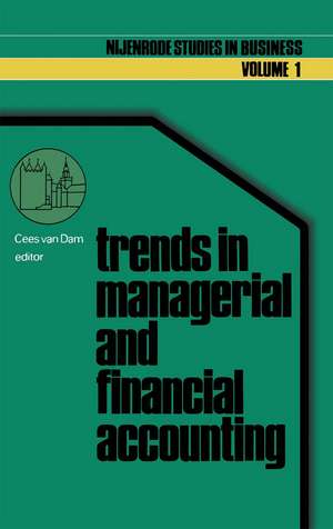 Trends in managerial and financial accounting: Income determination and financial reporting de Cees van Dam