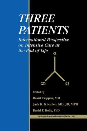 Three Patients: International Perspective on Intensive Care at the End of Life de David W. Crippen