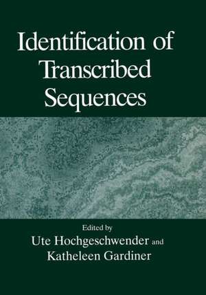 Identification of Transcribed Sequences de K. Gardiner