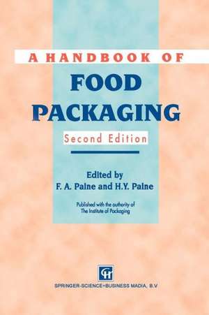 A Handbook of Food Packaging de Frank A. Paine