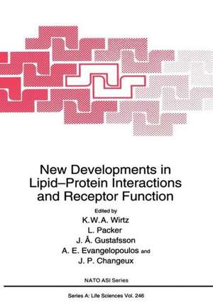 New Developments in Lipid-Protein Interactions and Receptor Function de K. W. A. Wirtz