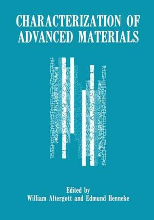 Characterization of Advanced Materials de W. Altergott