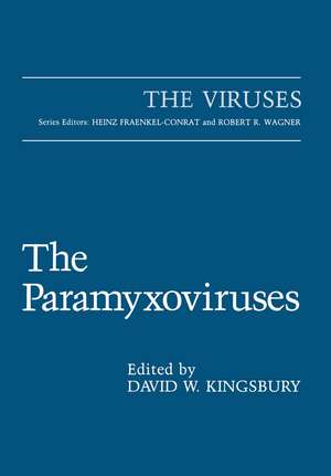 The Paramyxoviruses de David W. Kingsbury