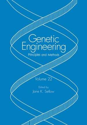 Genetic Engineering: Principles and Methods de Jane K. Setlow