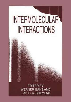 Intermolecular Interactions de Werner Gans