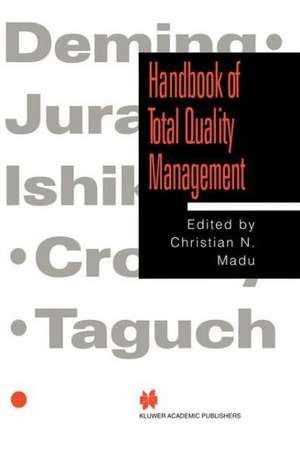 Handbook of Total Quality Management de Christian N. Madu