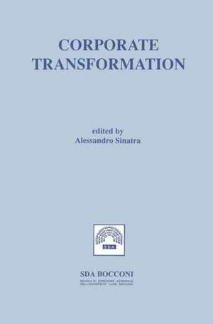 Corporate Transformation de Alessandro Sinatra