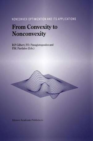 From Convexity to Nonconvexity de R.P. Gilbert