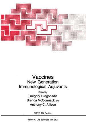 Vaccines: New Generation Immunological Adjuvants de Gregory Gregoriadis