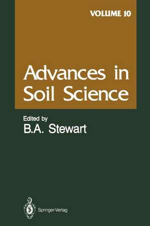 Advances in Soil Science: Volume 10 de E. G. Beauchamp