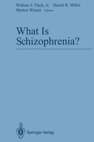 What Is Schizophrenia? de William F. Jr. Flack