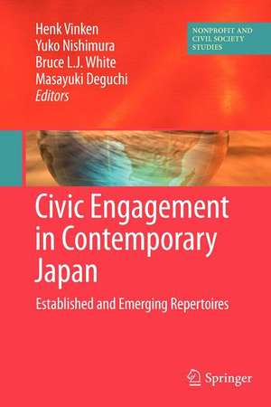 Civic Engagement in Contemporary Japan: Established and Emerging Repertoires de Henk Vinken