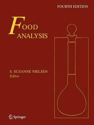 Food Analysis de S. Suzanne Nielsen