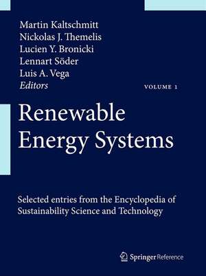 Renewable Energy Systems de Martin Kaltschmitt