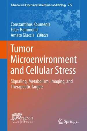 Tumor Microenvironment and Cellular Stress: Signaling, Metabolism, Imaging, and Therapeutic Targets de Constantinos Koumenis