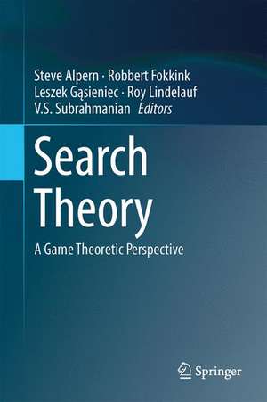 Search Theory: A Game Theoretic Perspective de Steve Alpern