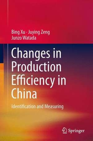 Changes in Production Efficiency in China: Identification and Measuring de Bing Xu