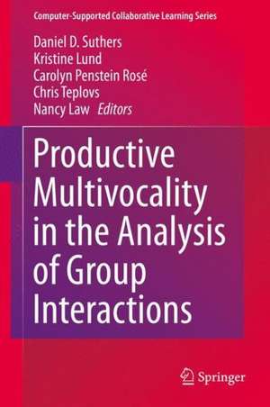 Productive Multivocality in the Analysis of Group Interactions de Daniel D. Suthers