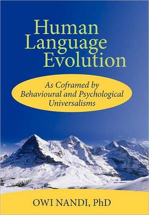 Human Language Evolution de Owi Nandi