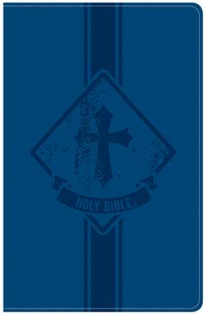 KJV Kids Bible, Royal Blue Leathertouch de Holman Bible Staff