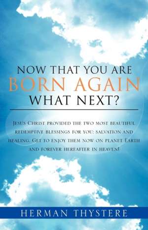 Now That You Are Born Again, What Next? de Herman Thystere