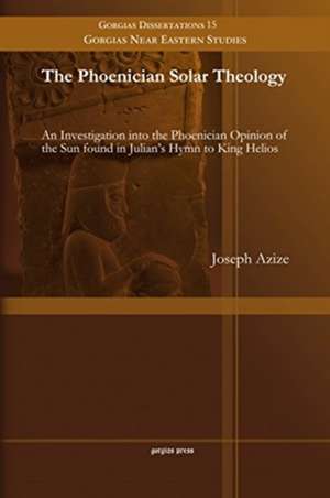 Azize, J: The Phoenician Solar Theology