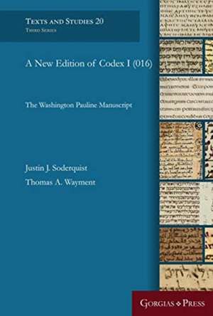 Soderquist, J: A new edition of Codex I de Thomas A. Wayment