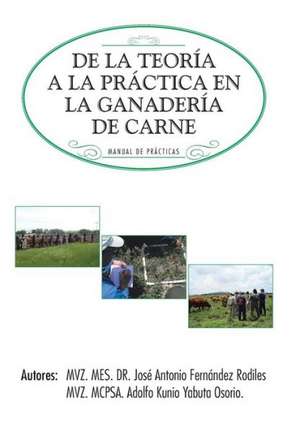 de La Teoria a la Practica En La Ganaderia de Carne de Jose Antonio Fernandez Rodiles