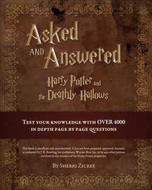 Asked and Answered de Sherri Zicree