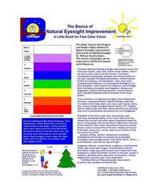 The Basics of Natural Eyesight Improvement - A Little Book for Fast Clear Vision de Clark Night