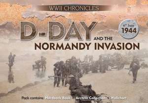 D-Day and the Normandy Invasion: Hardback Book, Archive Collection, Wallchart de Instinctive Editorial