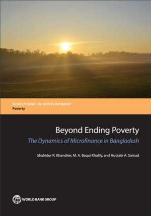 Beyond Ending Poverty de Shahidur R Khandker