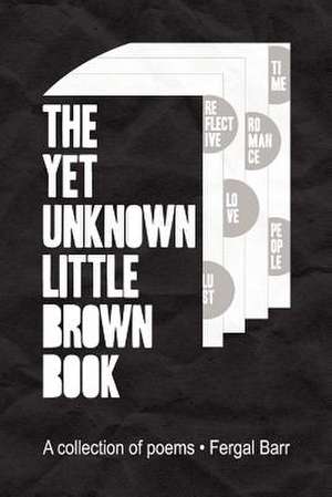 The Yet Unknown Little Brown Book de Fergal Barr