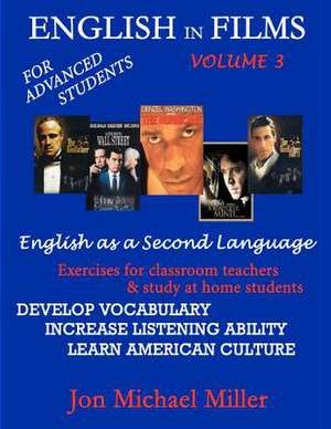 English in Films Vol. 3 de Jon Michael Miller