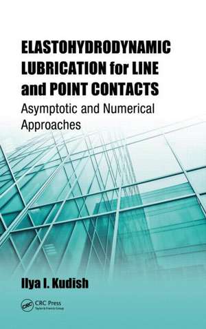 Elastohydrodynamic Lubrication for Line and Point Contacts: Asymptotic and Numerical Approaches de Ilya I. Kudish