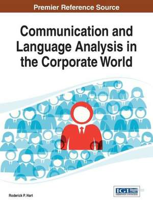 Communication and Language Analysis in the Corporate World de Hart