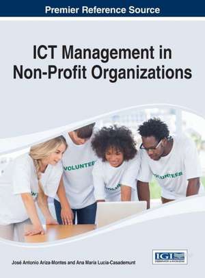 Ict Management in Non-Profit Organizations de Ariza-Montes