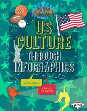 Us Culture Through Infographics de Nadia Higgins