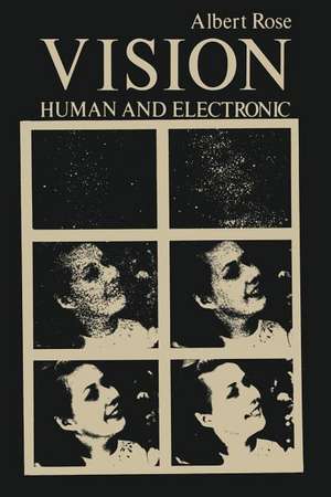 Vision: Human and Electronic de Albert Rose